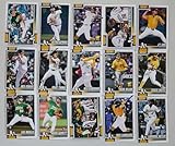 2026 Topps Series 1 Athletics Team Set of 15 Cards: Jacob Lopez(#76), Jeffrey Springs(#87), Nick Kurtz(#97), Nick Kurtz(#122), J.T. Ginn(#153), Jack Perkins(#206), Colby Thomas(#213), Max Schuemann(#225), Jacob Wilson(#240), Carlos Cortes(#249), Luis Morales(#259), Mason Barnett(#273), Athletics(#304), Shea Langeliers(#305), Lawrence Butler(#324) - Sportscard Superstore