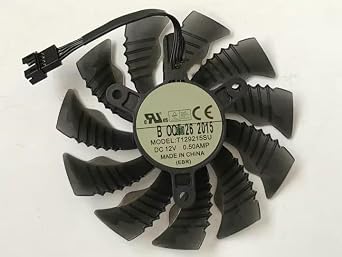 Cooling Fan GTX960 graphics card cooling fan T129215SU DC12v 0.50AMP