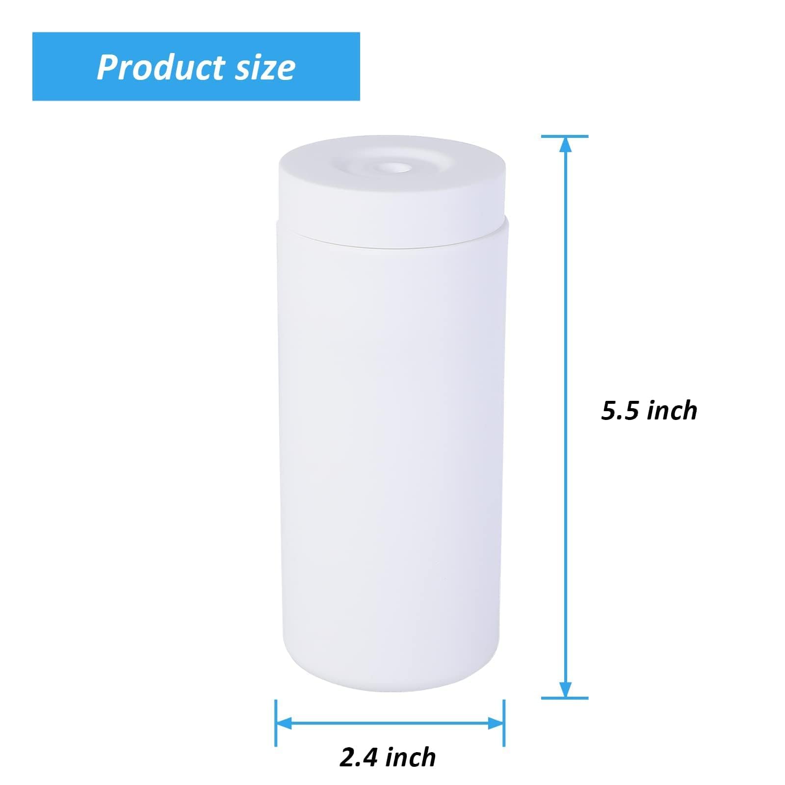 Praktisches 2er Set Silikon Seifenspender – Nachfüllbare Squeeze-Flaschen für Spülmittel, Handseife, Shampoo und Lotion – Auslaufsicher, einfach zu befüllen, ideal für Küche & Bad – Farbe: Weiß