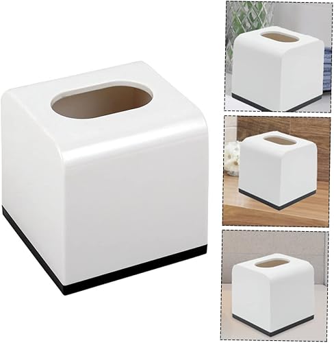 Miniatura 8 de Caja Contenedor de sala y soportes Mesas Baño Oficina Hogar Escritorios Decoración Cubierta de Almacenamiento Cuadrado Servilleta Soporte de