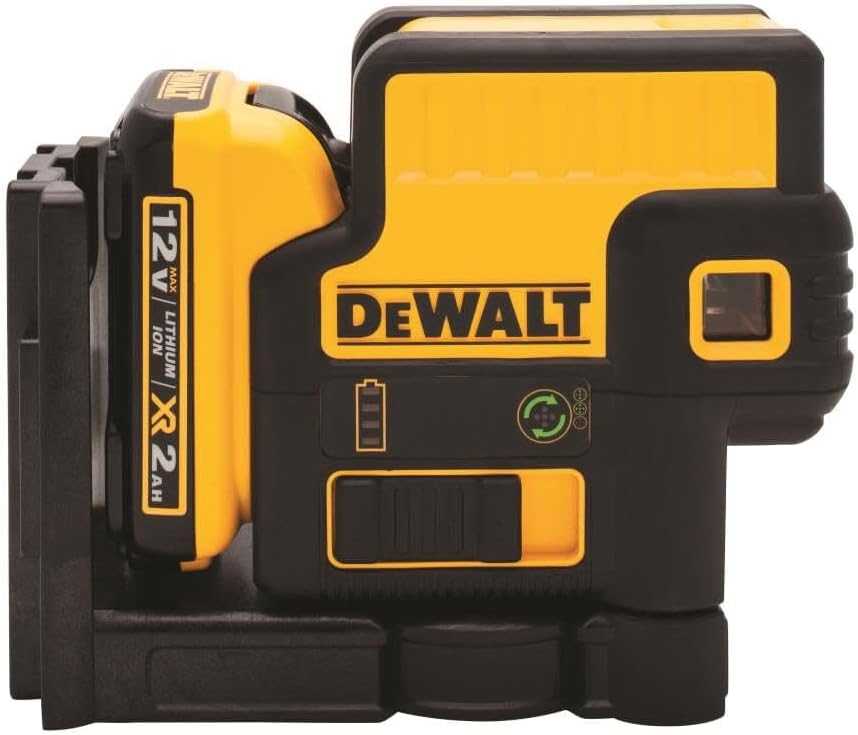 DEWALT12V MAX* Laser Level, 5 Spot Green Laser, 150-Foot Range (DW085LG)