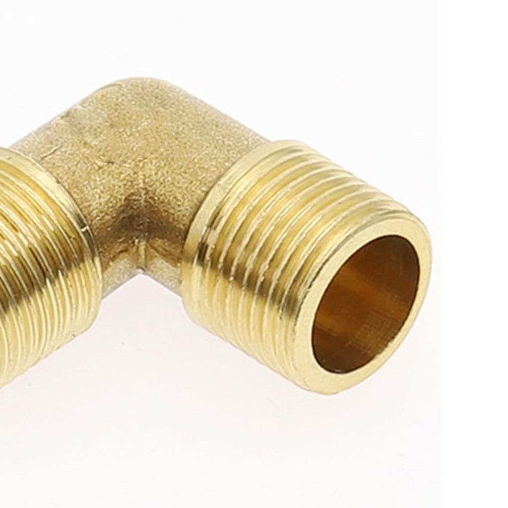 コチョタベタイナ Kolano 90 stopni, zagięcie mosiężne Gwint Kolanko mosiężne 90