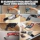 Vtopmart 114tlg Multitool sägeblätter, Metall Oszillationswerkzeug, Multitool-Sägeblatt zum Schneiden von Holz/Metall/Kunststoff Kompatibel mit Makita Fein Dewalt Parkside Einhell Bosch