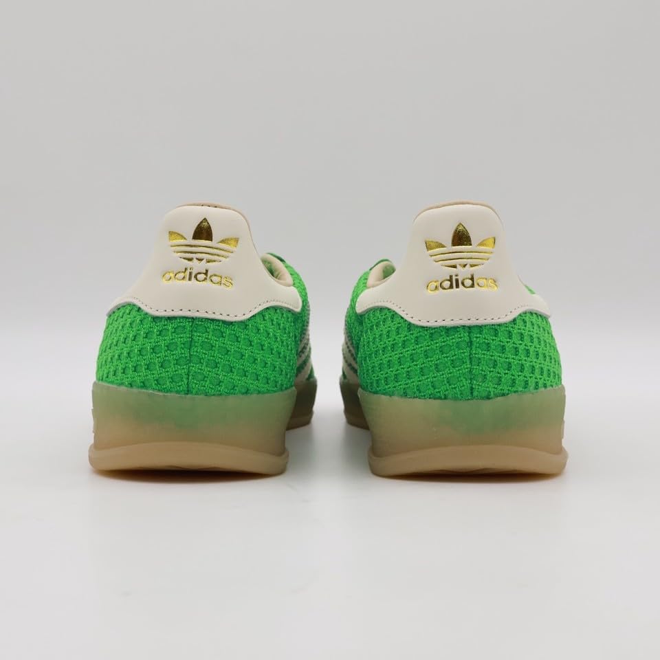 Image of Adidas Men's Gazelle Indoor Energy greenOff White /Magic Beige 12 US