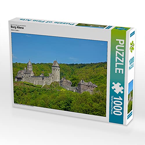 CALVENDO Puzzle Burg Altena – 1000 Teile, 64x48 Cm, Foto-Puzzle Mit Burgmotiv Von Siegfried Kuttig
