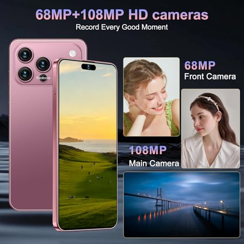 Image of 17PM Smartphone: Snapdragon 8 Gen 3, 12GB RAM + 512GB Storage, 7000mAh Battery, 6.99-inch Display, 68MP+108MP Camera, Android 15, 5G, Dual SIM - Superior (Rose)