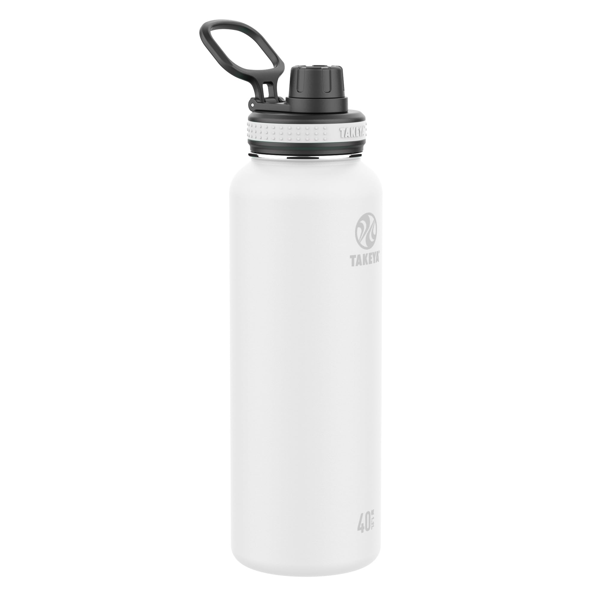 Originals Vacuum-Insulated Stainless-Steel Water Bottle, 40oz, White