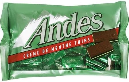 Andes: Creme De Menthe Thins Candy, 8.5 oz