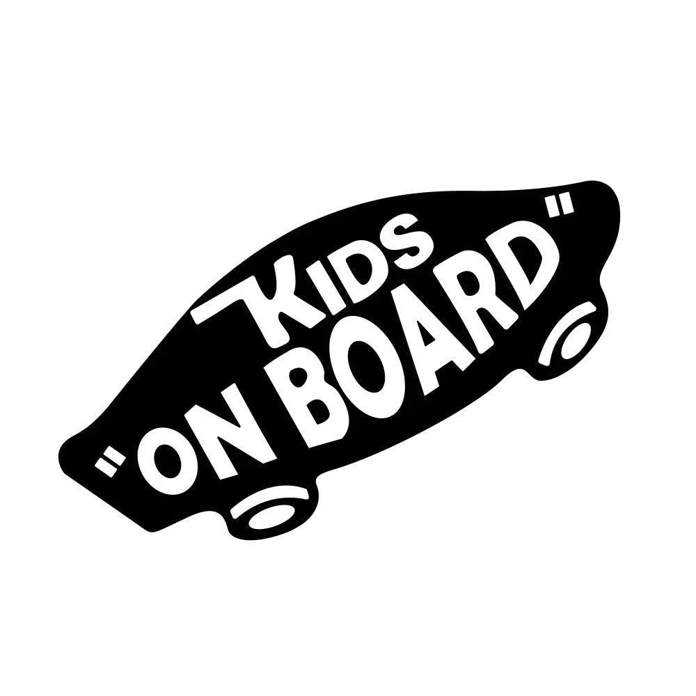 Auto Accessory Driving Safety Warning Signs Decal Waterproof Auto Exterior Decoration Sticker Accessories(Glossy Black)