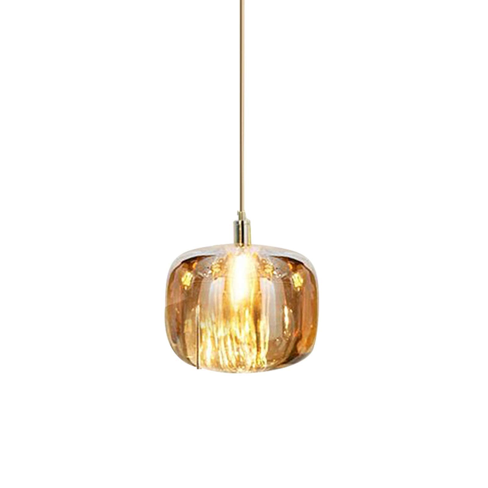 HXYSXHJUO Chandelier Lamp Ceiling Crystal Glass Led Bedroom Bedside Living Room Sofa/C/As Shown (C As Shown) Household faucets