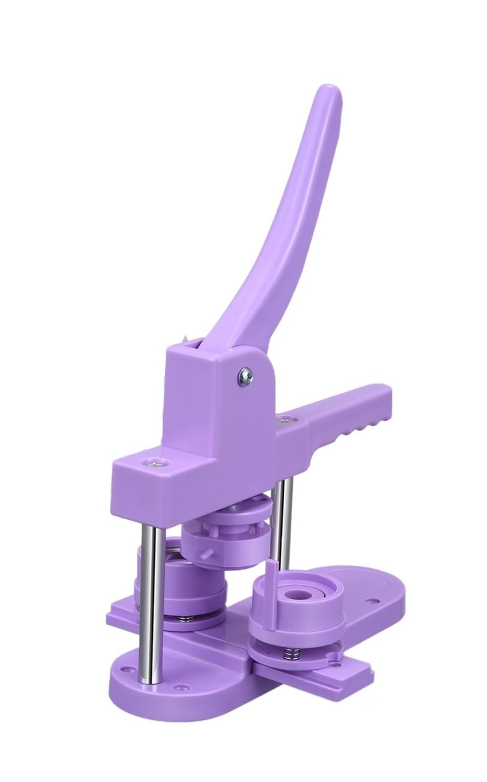 Machine badge bouton 25mm purple avec presse et 300 pieces