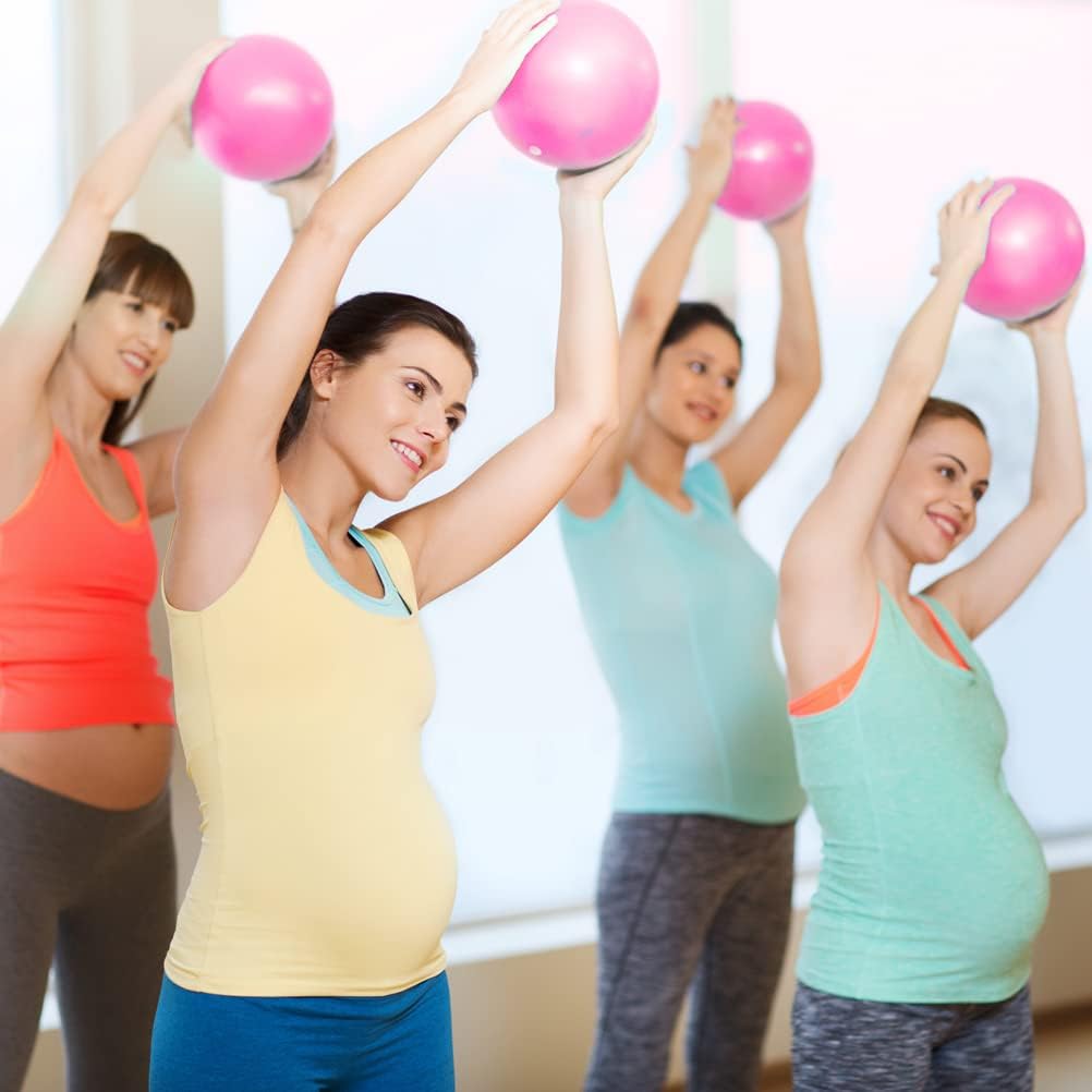 Uso de la mini pelota Pilates Lanjue en ejercicios de hombros