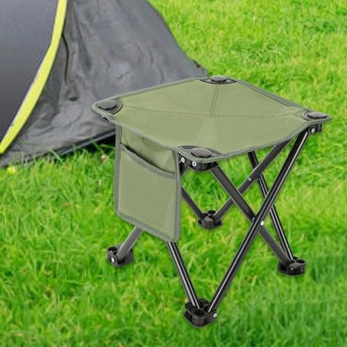 Tabouret de camping portable ultra léger avec base antidérapante stable - 3