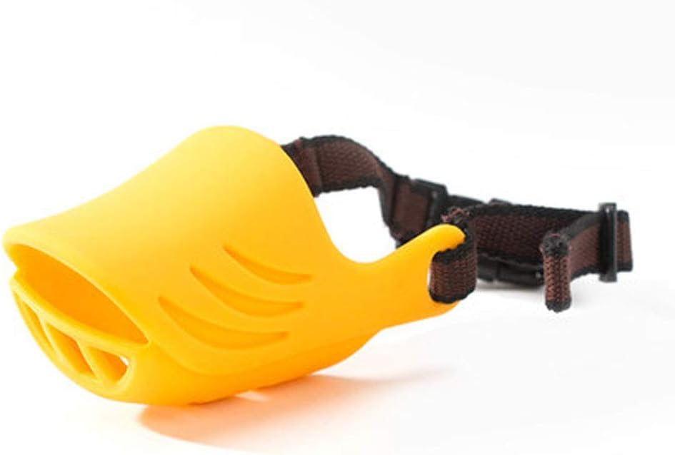 Dog Training Muzzle, Dog Mouth Guard: Protect & Control Barking, Chewing, and Eating with Breathable Silicone Muzzle
