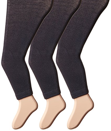 Country Kids Girls' Footless Organic Cotton Tights