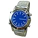 Produktbild VISIONU Herren Analoges Quarzwerk Ziffernblatt Blau Deutsch Sprechende Armbanduhr VoiceTime Edelstahl