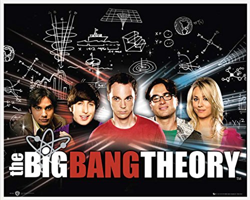 The Big Bang Theory – Fisica – Film Mini Poster Cinema Movie Serie TV Programmi Per Bambini – dimensioni 50 x 40 cm + accessori
