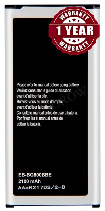 Image of Original EB-BG800BBE Battery Compatible for Samsung Galaxy S5 Mini - (2100mAh) - 1 Year Warranty JK1