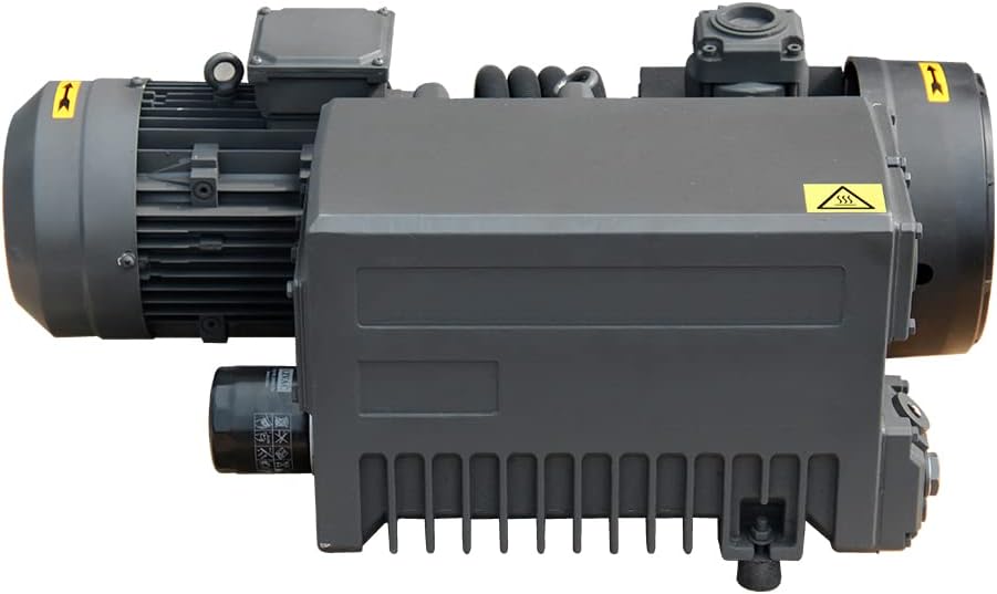58.4CFM 5.5HP 220V/60Hz/3PH Single Stage Oil Sealed Rotary Vane Vacuum Pump NPT 1-1/4