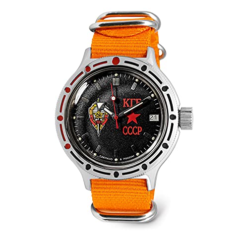 Image of VOSTOK | Amphibia 420457 KGB USSR Automatic Self-Winding Diver Wrist Watch