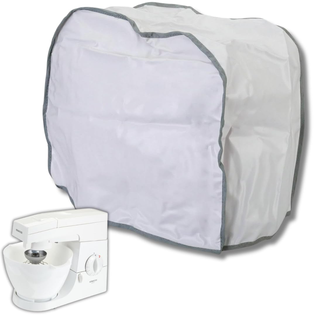 UTIZ Universal Plastic Dust Cover for Kenwood KM200 KitchenAiid Chef Mixers & Processors (Size: 40cm x 26cm x 38cm) - Substitute for 29021 (Dust Cover)