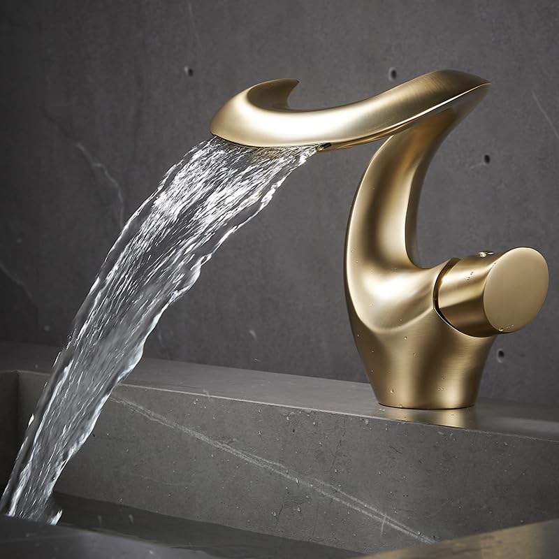Robinet de lavabo anti-calcaire noir mat pour supprimer les traces de doigts en salle de bains