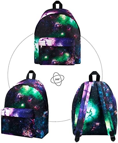 KALIDI Lightweight Backpack Casual Daypack School Bag for Girls Boys Men and Women fits 15.6 inch Laptop