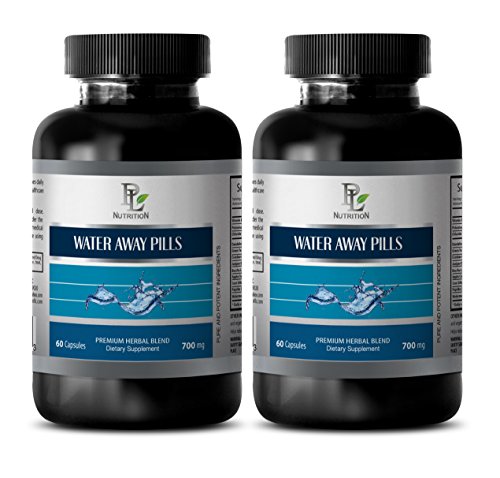 metabolism accelerator - WATER AWAY PILLS 700MG - NATURAL DIURETIC - immune system defense, water away pills with dandelion, water away pills maximum strength, diuretic supplements 2 Bot 120 Capsules