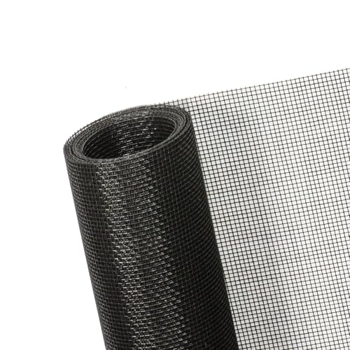 48'x118' Durable Window Screen Mesh, Fiberglass Window Net Screen, Adjustable Window Screen Replacement, Patio Screen Mesh, Screen Door Mesh, Window Screens for House Windows, Screen for Windows