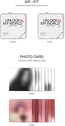 Miniatura 6 de FROMIS_9 DESBLOQUEAR MI MUNDO 1er álbum de Kihno (IMAGINE Ver.) K-POP SELLADO