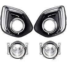 Astra Depot Set Daytime Running Light DRL + Front Fog Lamp w/ H11 Bulb Replacement for 2013 2014 2015 Mitsubishi ASX Outlander Sport