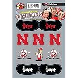 Fan-A-Peel Nebraska Cornhuskers Waterless Temporary Peel & Stick Tattoo