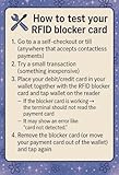 RFID Blocking Card 6 Pack, Debit Credit Card Protector, Anti-Theft Contactless NFC Blocker, Entire Wallet Protection - Over 50% More Shielding Protection Than Standard 5cm Shielding Cards - Image 5