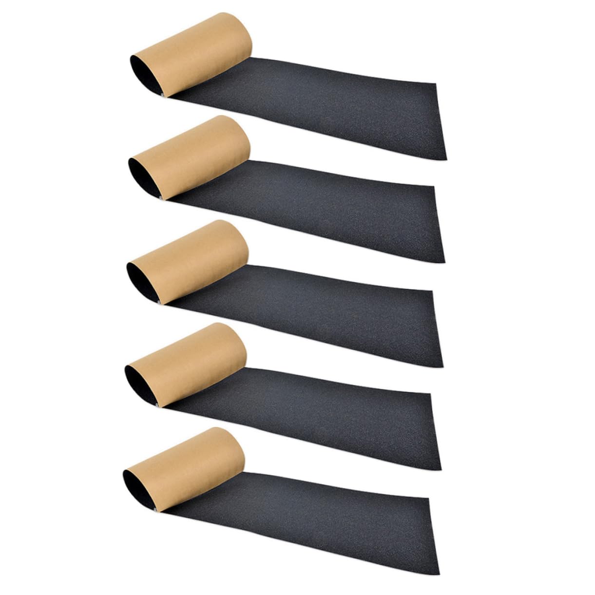 Vaguelly 5stücke Teiliges Grip Tape Für Skateboards Rutschfeste -sandpapier Aufkleber Geeignet Für Skateboards Und Scooter Hohe Viskosität Einfache Anwendung Und Langlebig