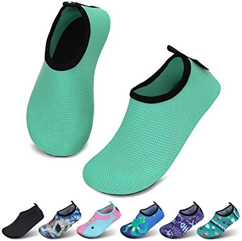 SAGUARO Kinder Badeschuhe Mädchen Schwimmschuhe Junge Schnell Trocken Outdoor Aqua Schuhe Pool Yoga,21-35EU