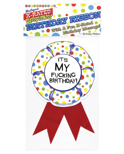 Happy Fucking Birthday Ribbon