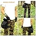 Huntvp Bolsa de Pierna Bolsa Táctical Militar Impermeable para Correr Senderismo Ciclismo...