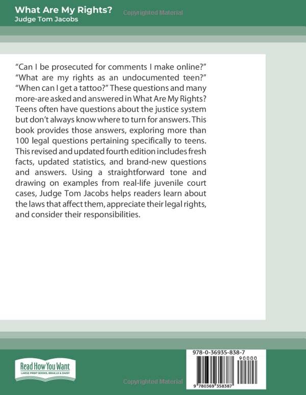 What Are My Rights?: Q&A About Teens and the Law - Image 2
