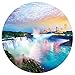 Yingxin34 Puzzle delle Cascate del Niagara (1000 Pezzi) Puzzle Circolare