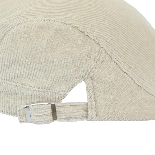 Image of FabSeasons Cotton Ivy Flat Golf Cap - Classic Newsboy Gatsby Hat for Men