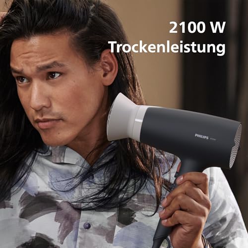 Foto von Philips Haartrockner der 3000er Serie mit fortschrittlichem Ionensystem (Modell BHD351/10)