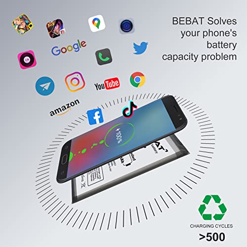 Bebat MF-SAMS7 Replacement Battery For Samsung Galaxy S7,5150Mah High Capacity New 0 Cycle Lithium Polymer Replacement Battery thumb #6
