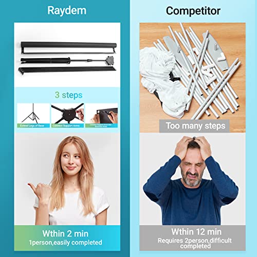 Portable Projector Screen With Stand, 100-Inch Outdoor Indoor 16:9 4K Hd Pvc Projection Screen, 1.2 Gain Movie Screen With Carry Bag Wrinkle-Free Design For Home Theater Backyard Movie Night #TOP4