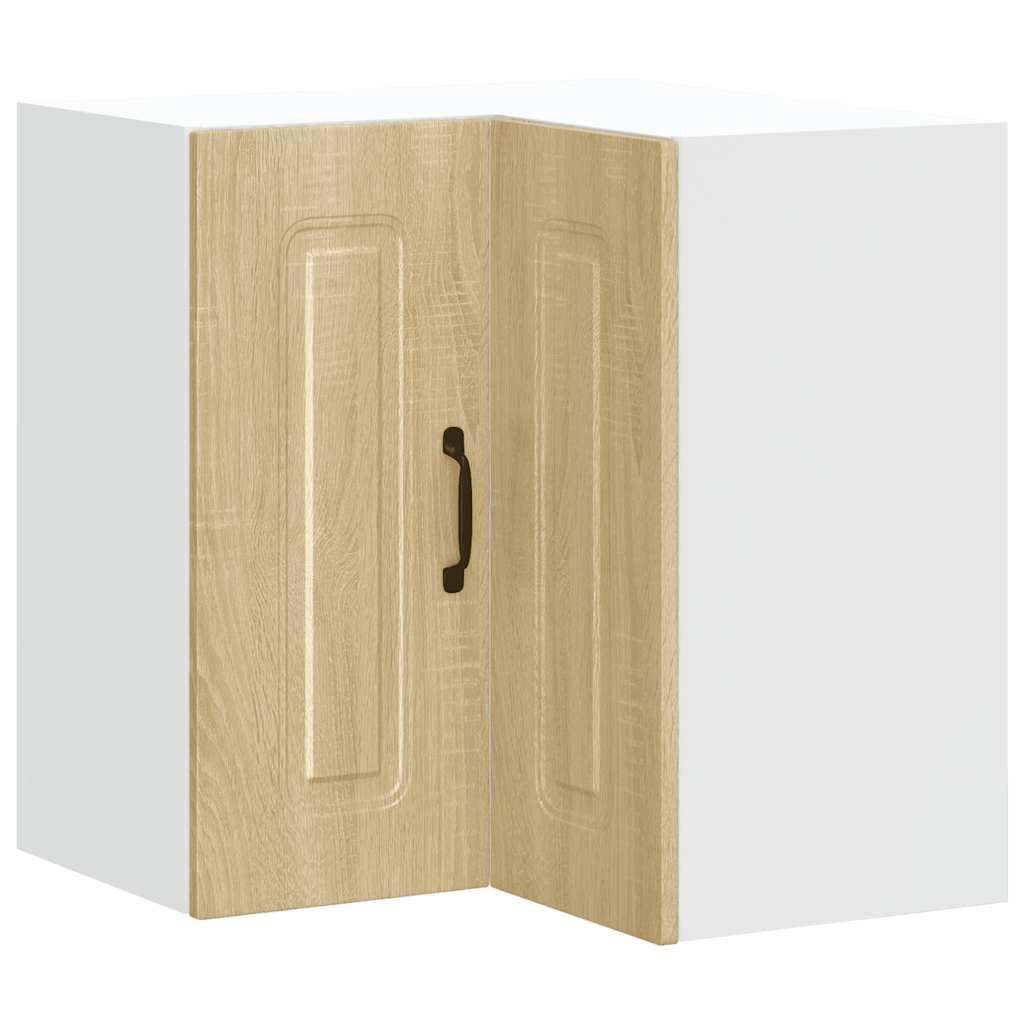 vidaXL Armoire Murale d Angle de Cuisine Kalmar chêne Sonoma