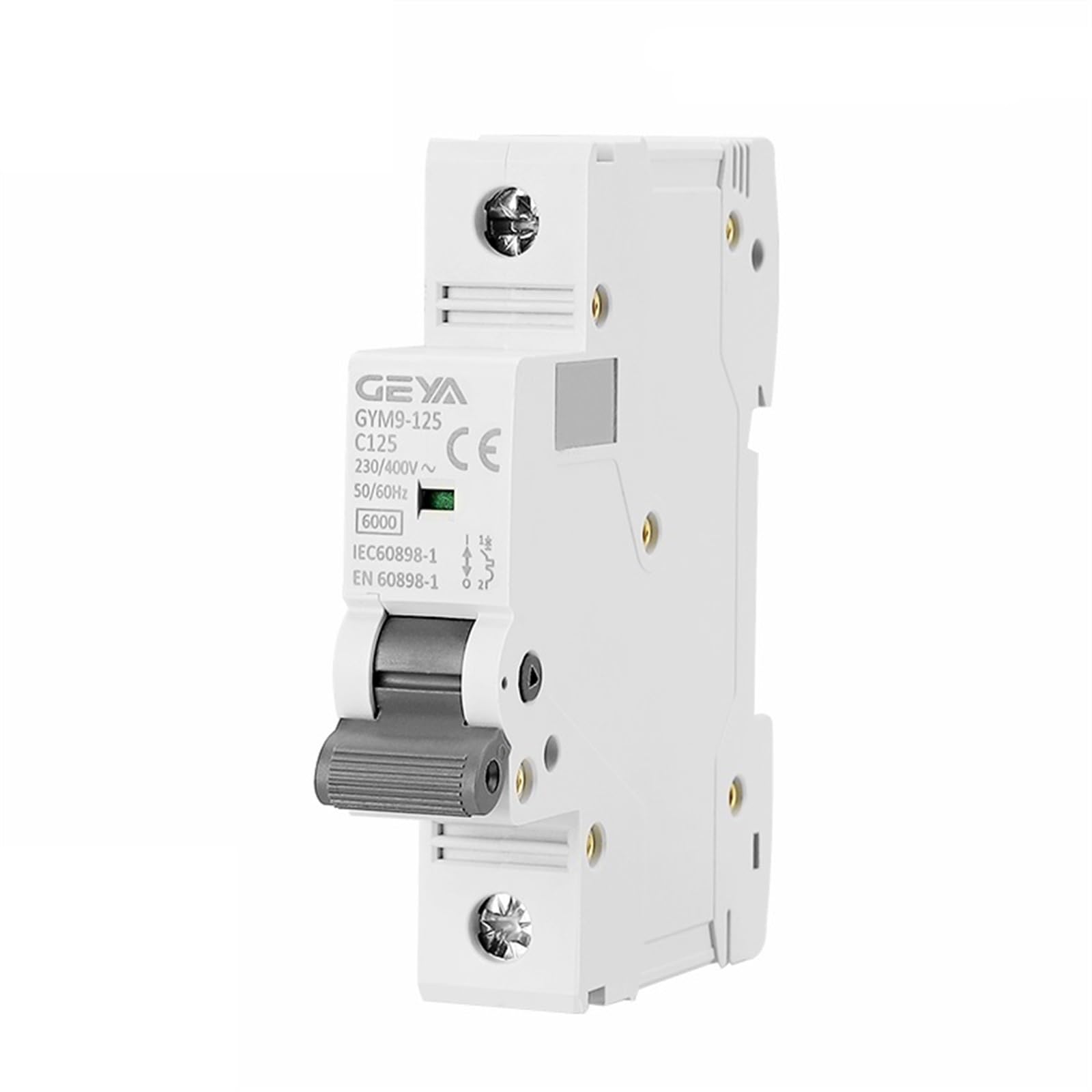 SFJSFIMQ GYM9-125 Mini Circuit Breaker Ture Cureent of 80A 100A 125A 1Pole Width 17.8mm 230/400V 6KA