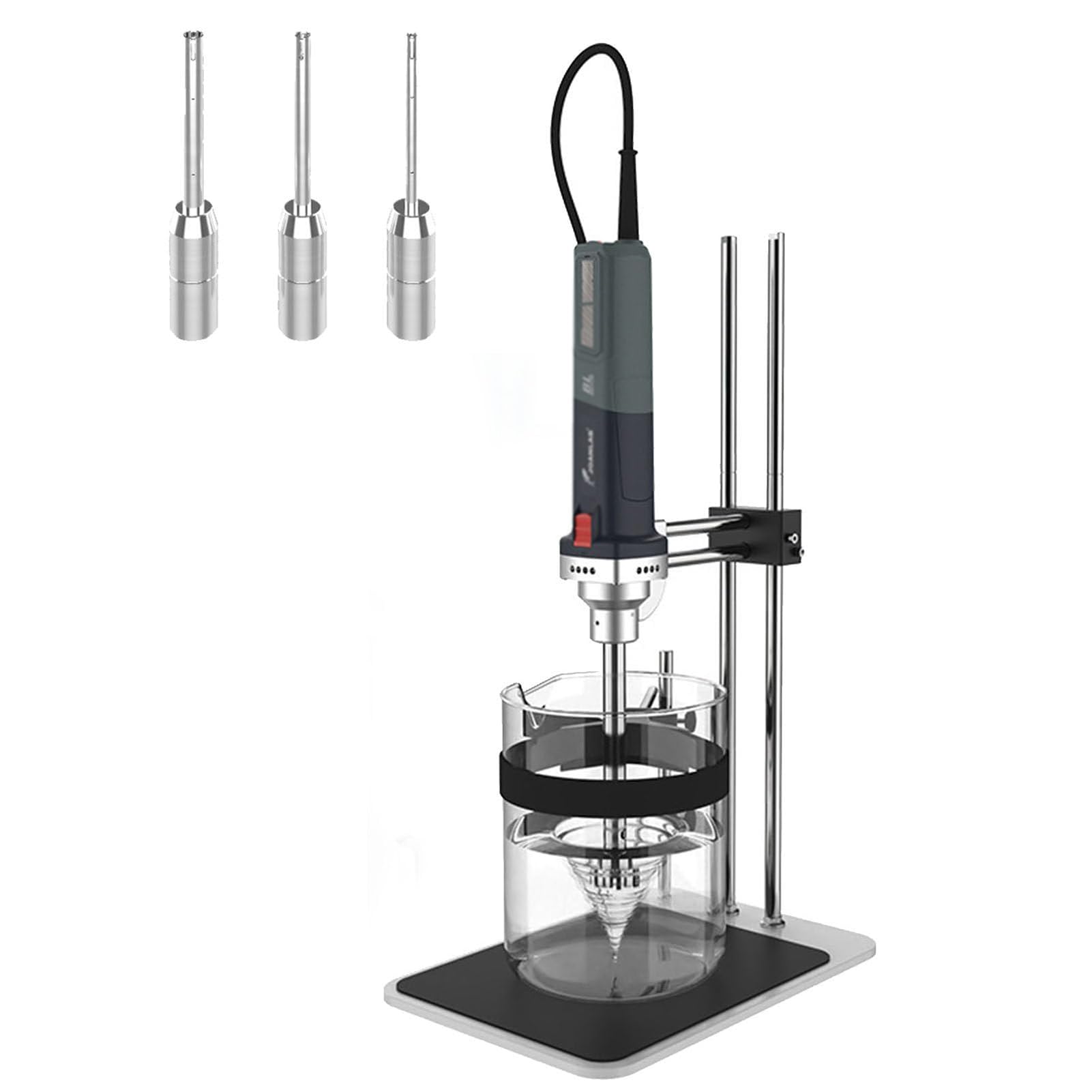 Labor-Hochgeschwindigkeits-Gewebe-Homogenisator, Emulgator-Dispergator mit 25 mm/18 mm/36 mm Sonden für effiziente Zelllyse, DNA/RNA-Extraktion