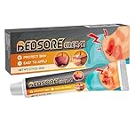 Mnozreo Pomada para úlceras de Decúbito,Contra Tuns,Crema para el Dolor de Presión,Cicatrisante Contra las Escarañas,Relajante Contra los Tuns,20G,1PC