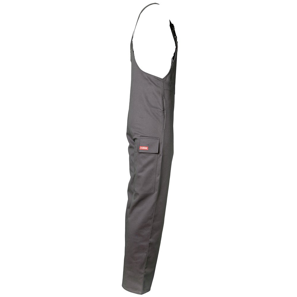Planam 1711048 - Peto "protección contra el calor/soldador", 360 g/m², tamaño 48, gris