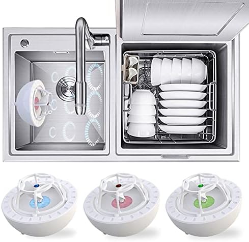 S-JIANG Mini Dishwasher, Multifunctional Kitchen Dishwasher, Portable USB Dish Washing Machine for Trip/Apartment/Home/Dorm