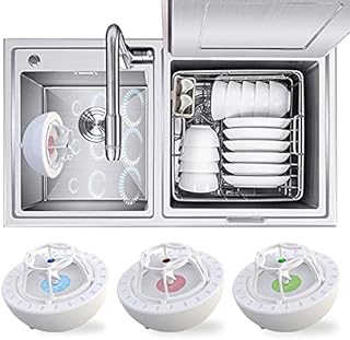 S-JIANG Mini Dishwasher, Multifunctional Kitchen Dishwasher, Portable USB Dish Washing Machine for Trip/Apartment/Home/Dorm